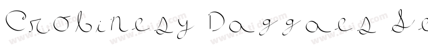 Crolinesy Daggaes Se字体转换